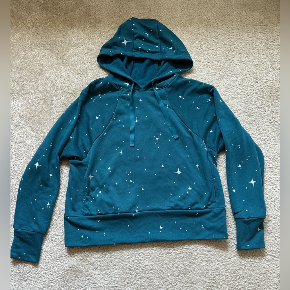 Nike teal Starry women’s Hoodie